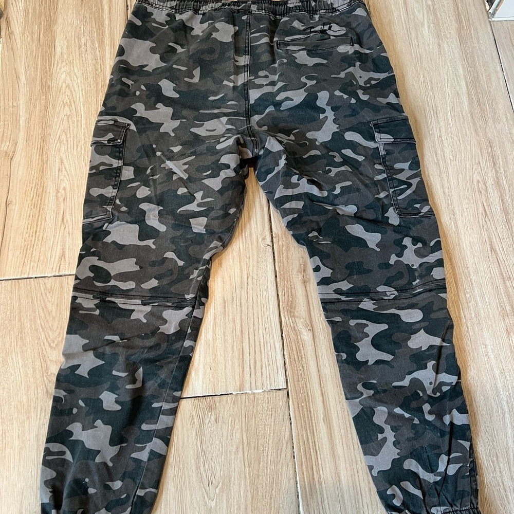 Camouflage Cargo Joggers